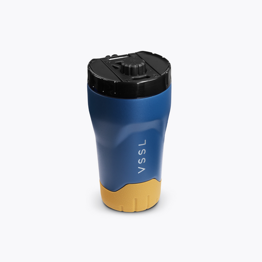 Rift Tumbler 10 oz in Pacific Blue, VSSL, detail