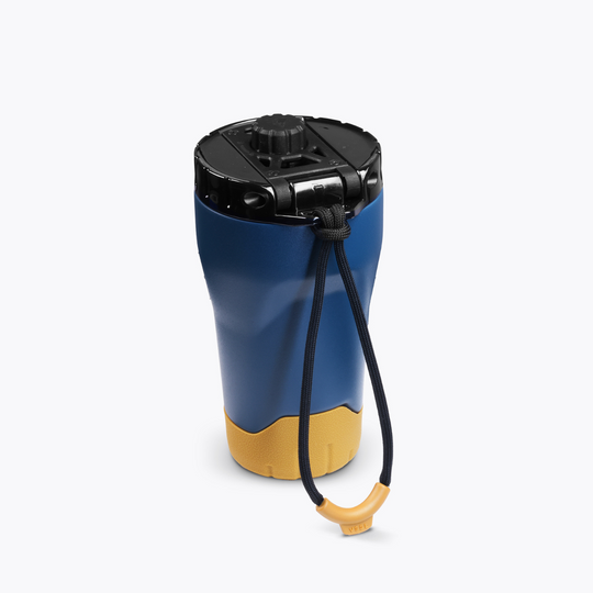 Rift Tumbler 10 oz in Pacific Blue, VSSL, detail