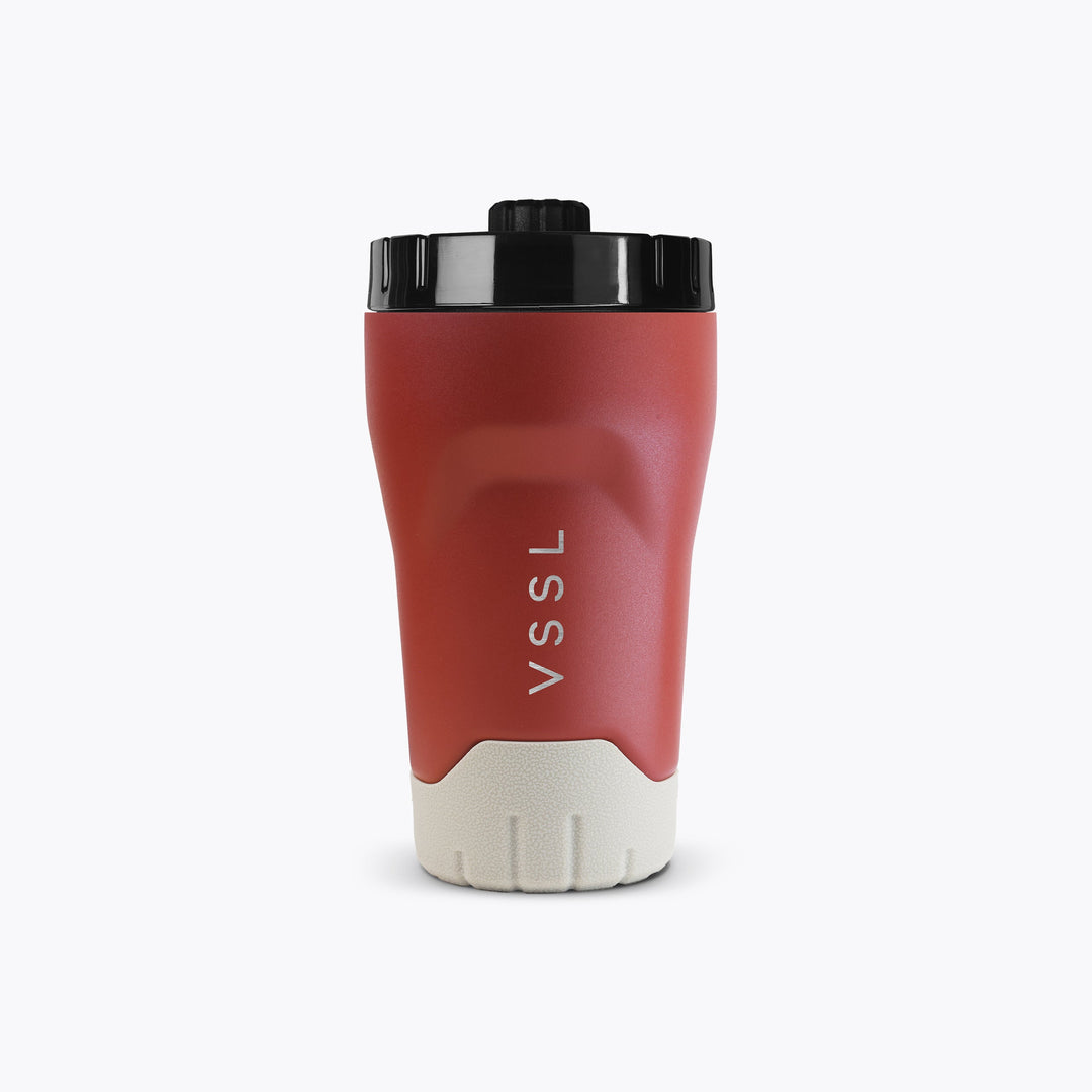 Rift Tumbler 10 oz in Rusty Buckets, VSSL, front