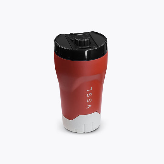 Rift Tumbler 10 oz in Rusty Buckets, VSSL, detail