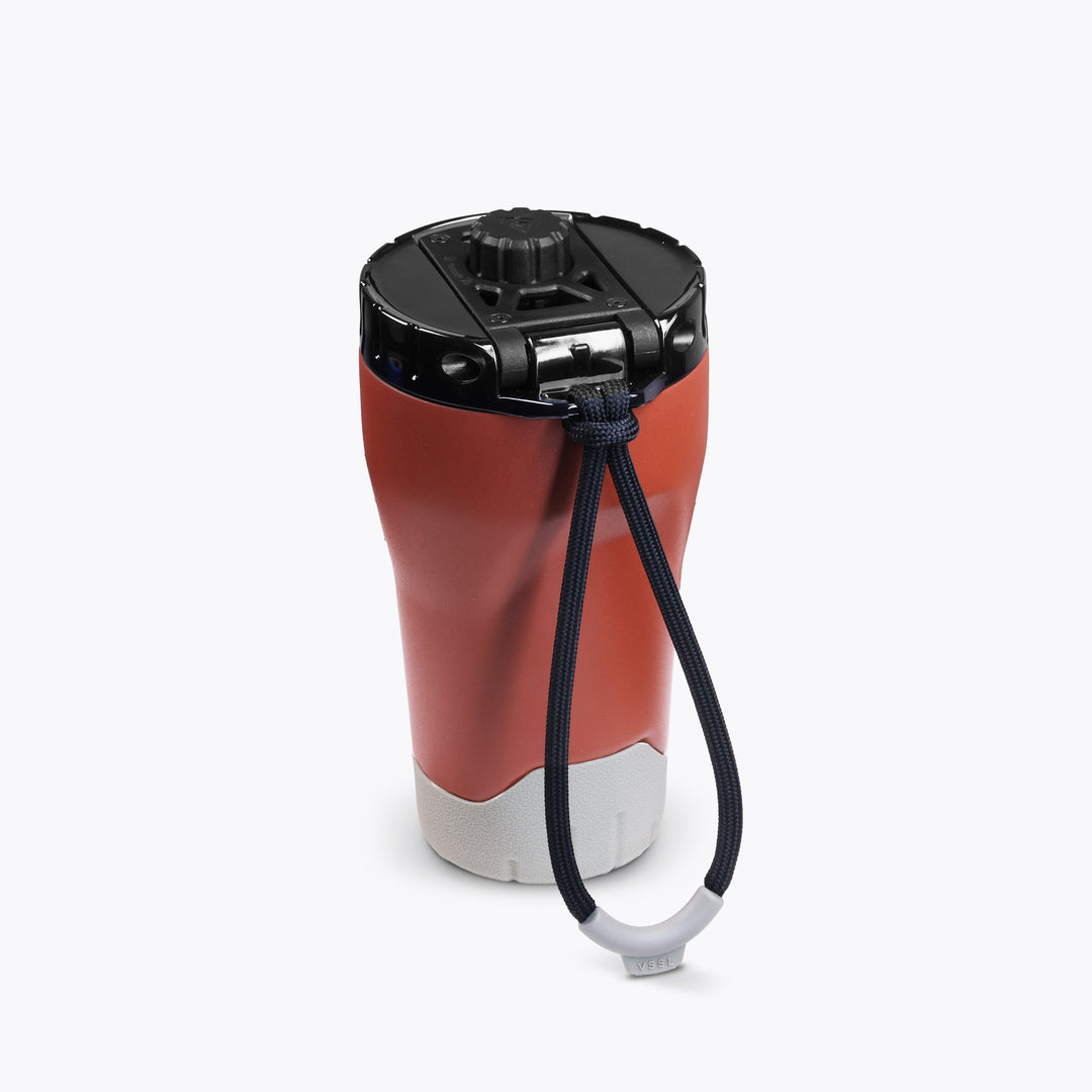 Rift Tumbler 10 oz in Rusty Buckets, VSSL, detail