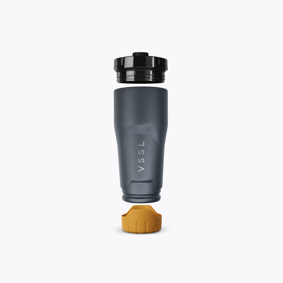 Rift Tumbler 16 oz in Ash, VSSL, detail