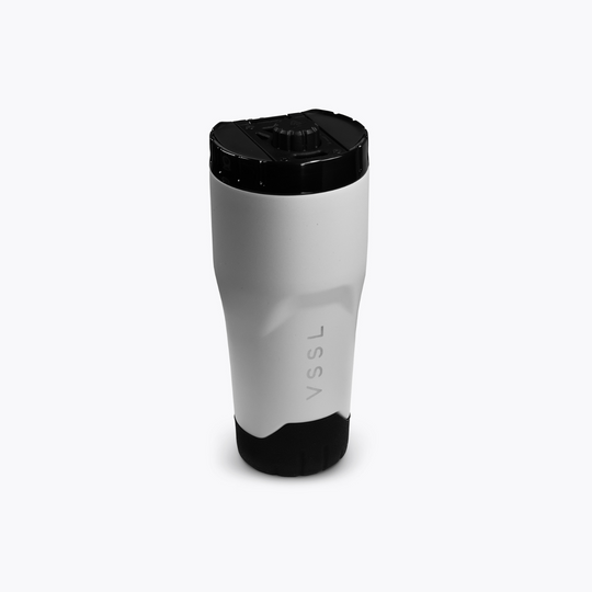Rift Tumbler 16 oz in Stone, VSSL, detail