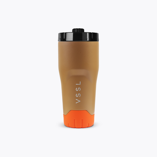Rift Tumbler 16 oz in Sahara, VSSL, front