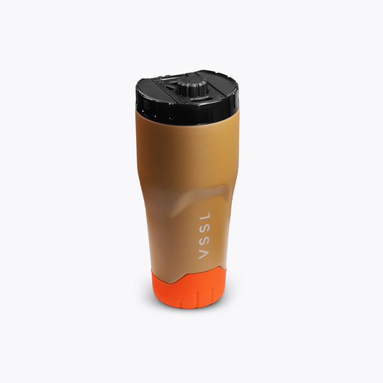 Rift Tumbler 16 oz in Sahara, VSSL, detail