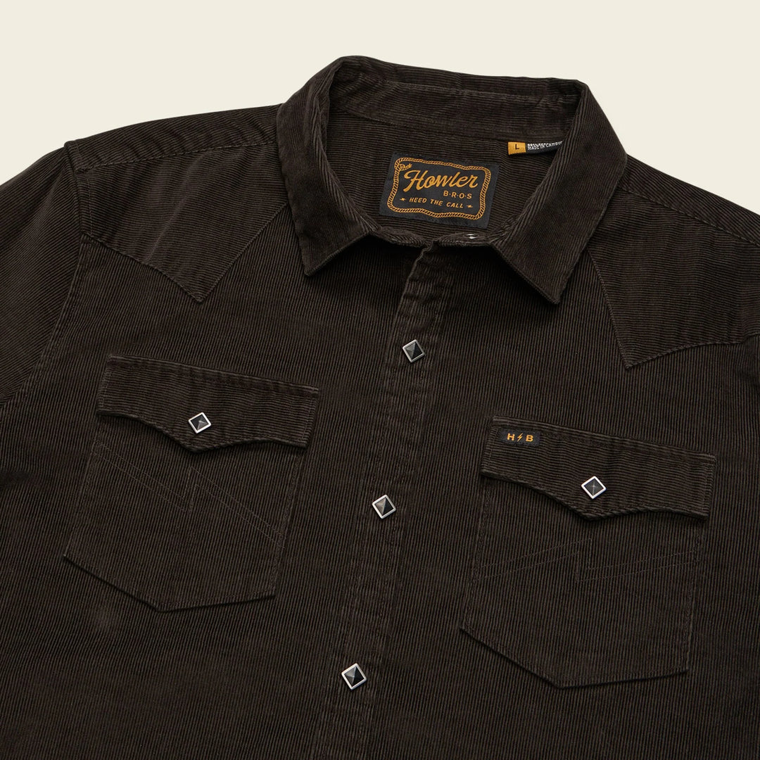 Howler Bros Banning Corduroy Snapshirt