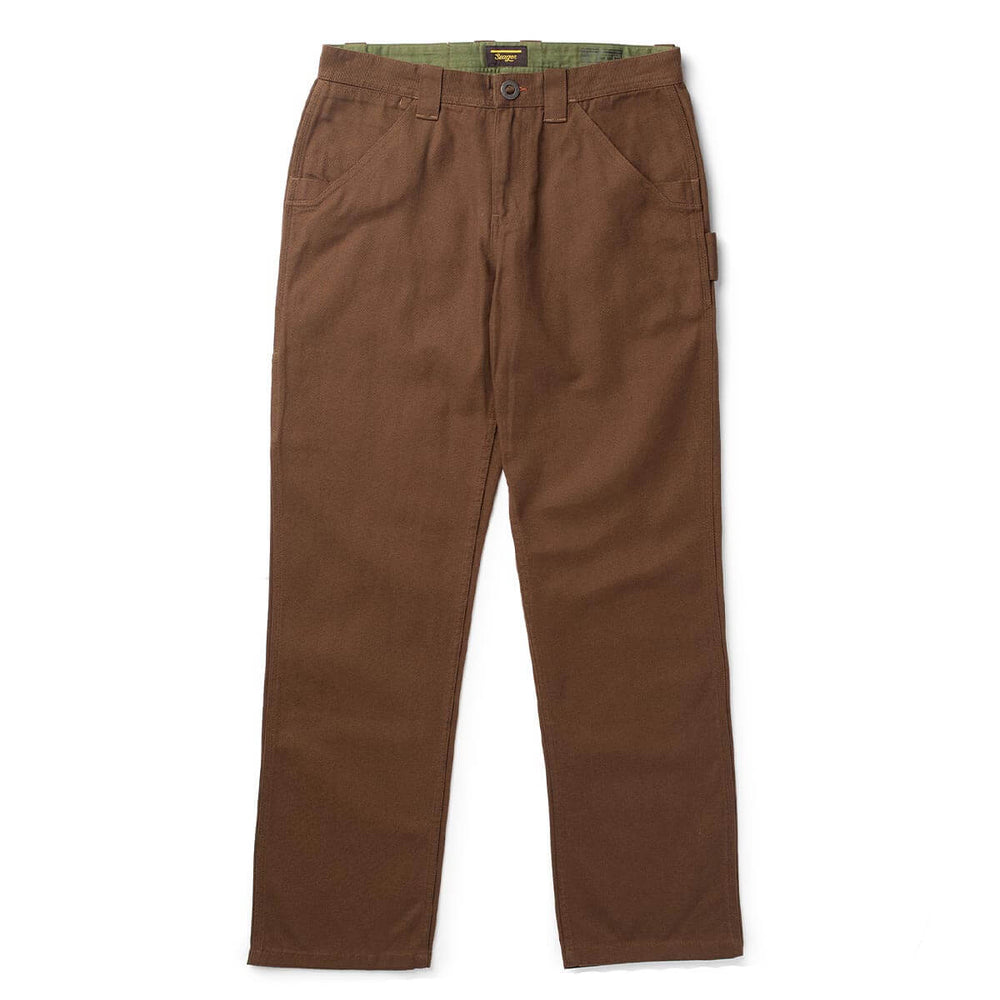 Bison Canvas Pant Tobacco back