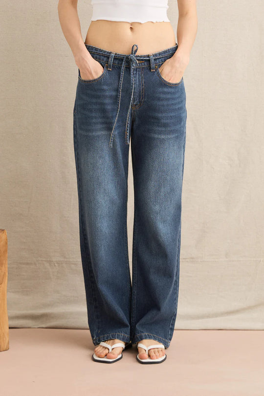 Charlie Low Rise Denim Jean