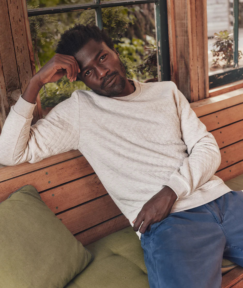 Men's Corbet Quilted Crewneck