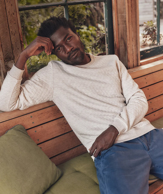 Men's Corbet Quilted Crewneck