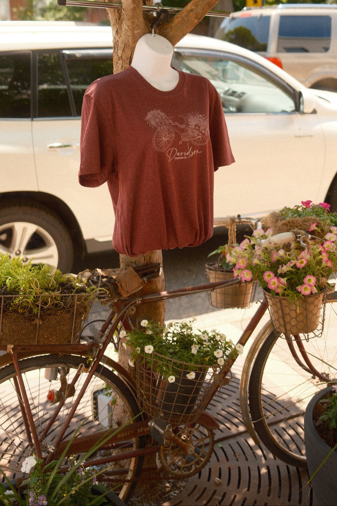 Flower Bike Tee