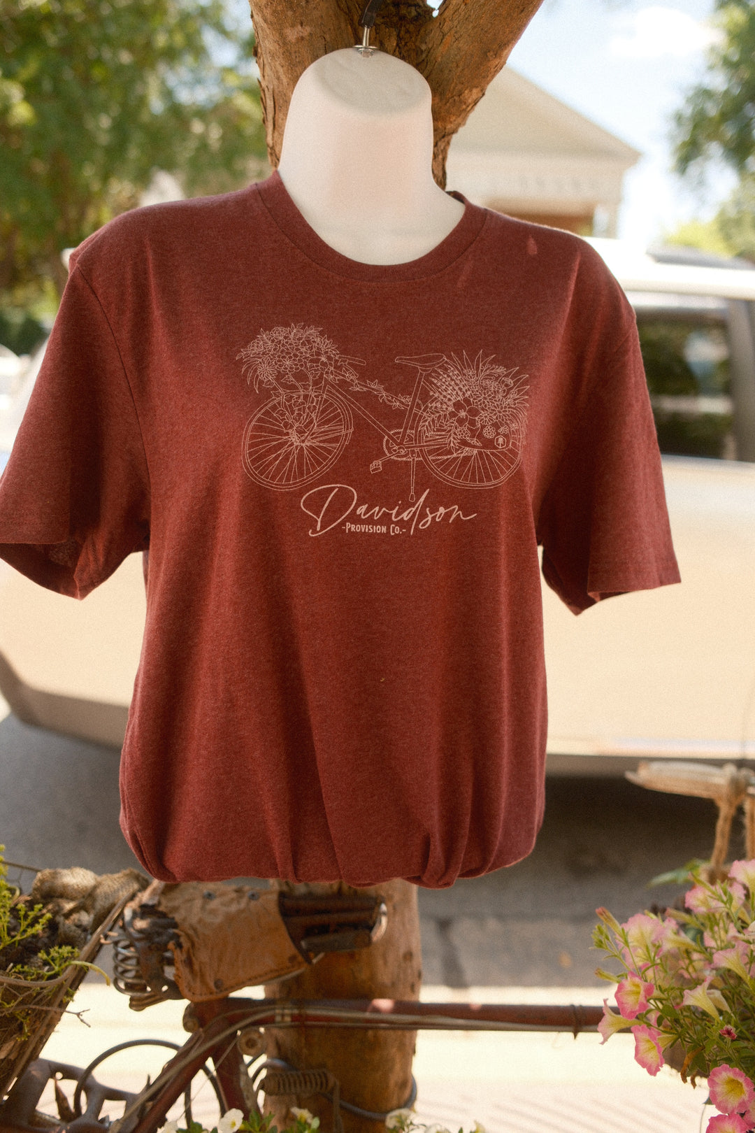 Flower Bike Tee