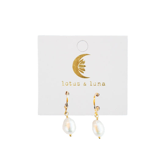 Lotus and Luna Earrings Collection