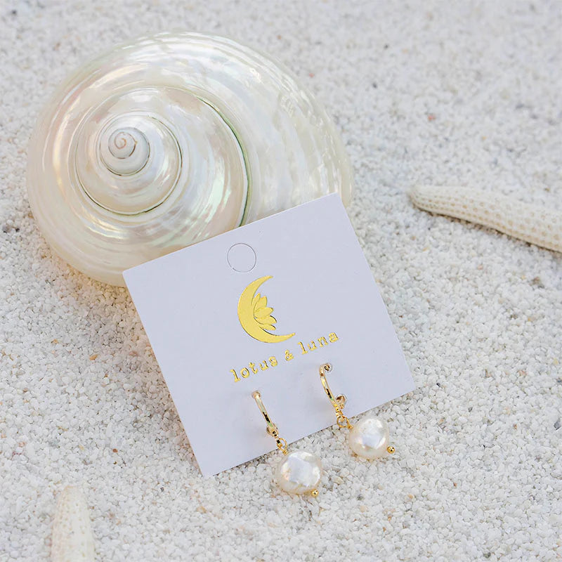 Lotus and Luna Earrings Collection