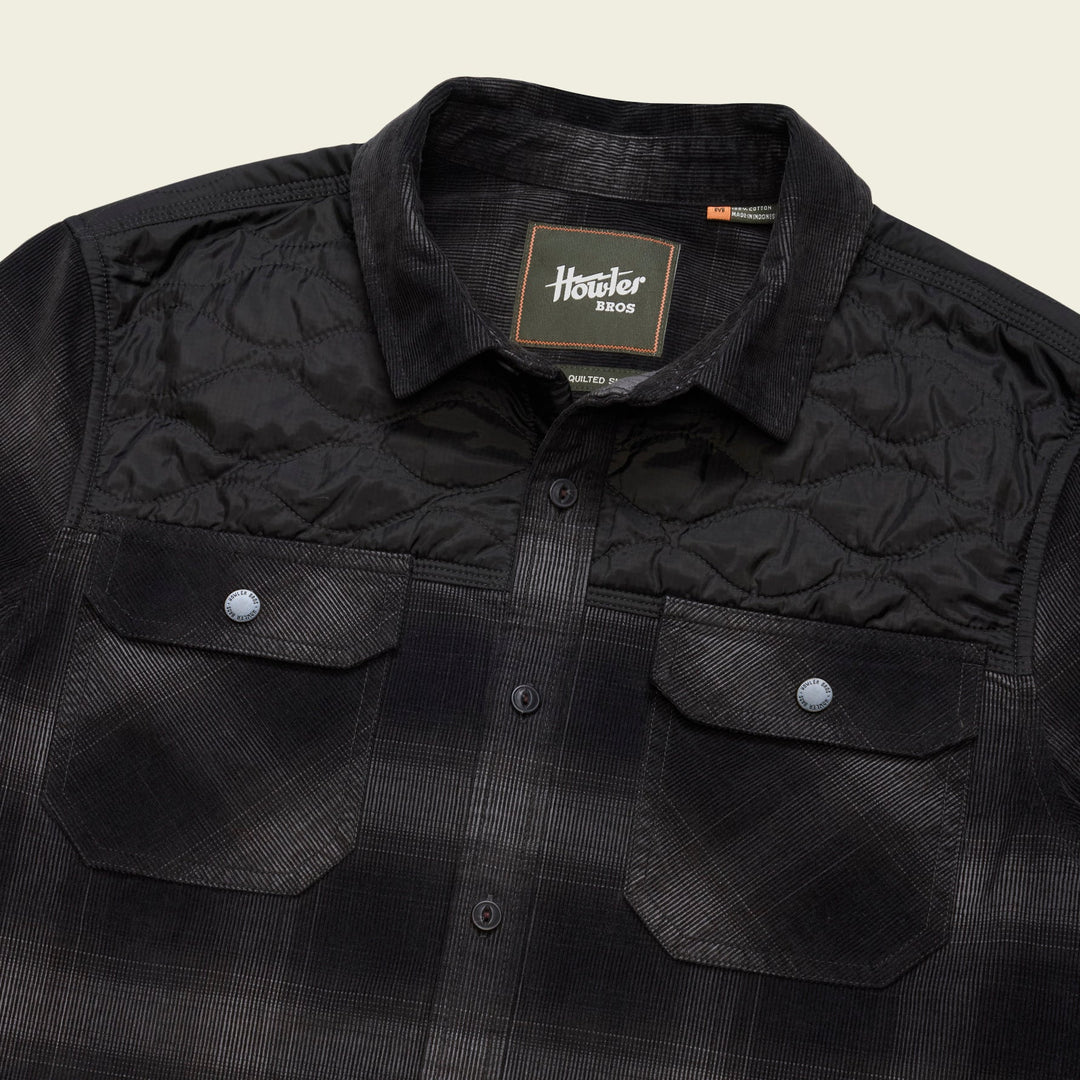 Quintana Quilted Shirt Emmett Plaid Nightshade angle