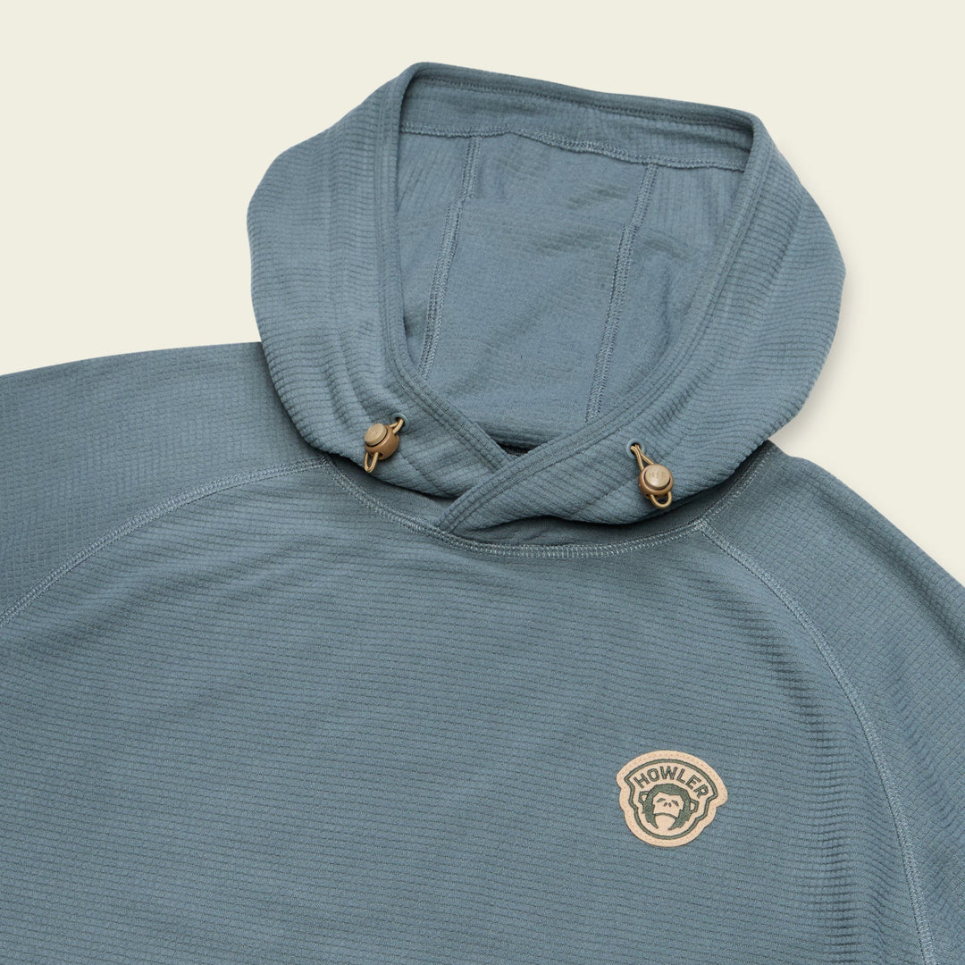 Palo Duro Fleece Hoodie Stormy Sea angle