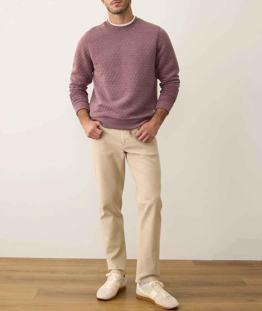 Men's Corbet Quilted Crewneck