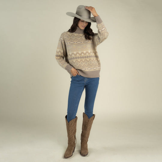 Shiloh Sweater in Yuma Stripe