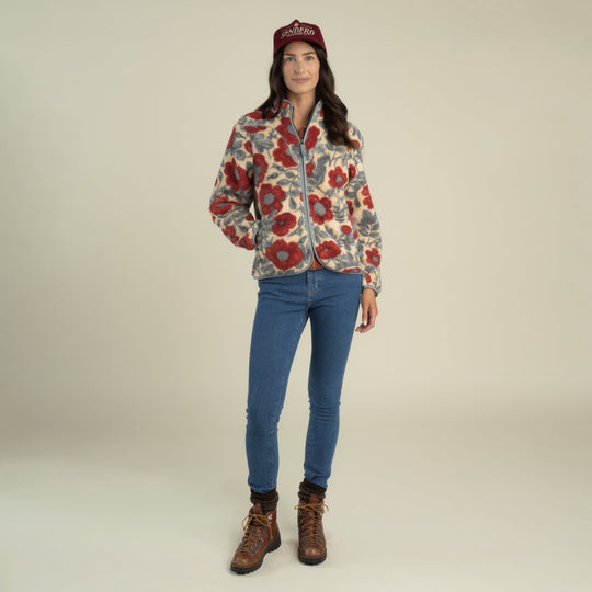 Sedona Fleece in Desert Floral- Rosado