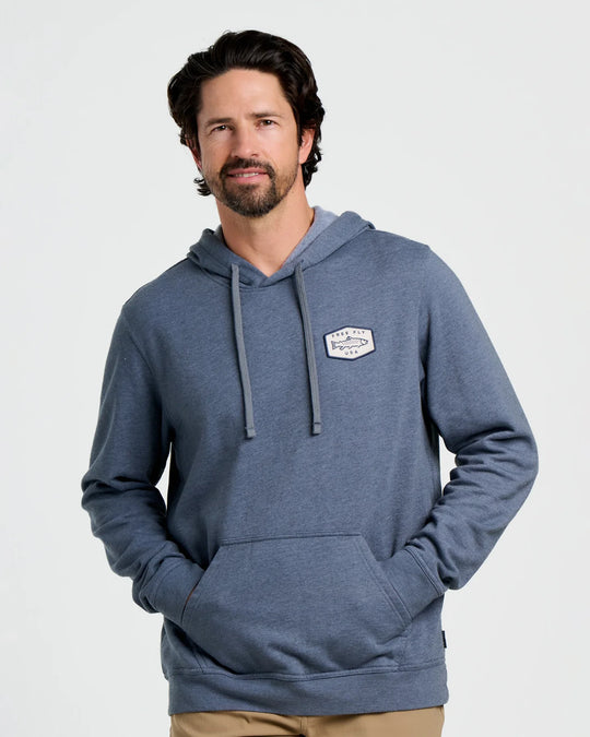 Mens Freshwater Fleece Hoodie
