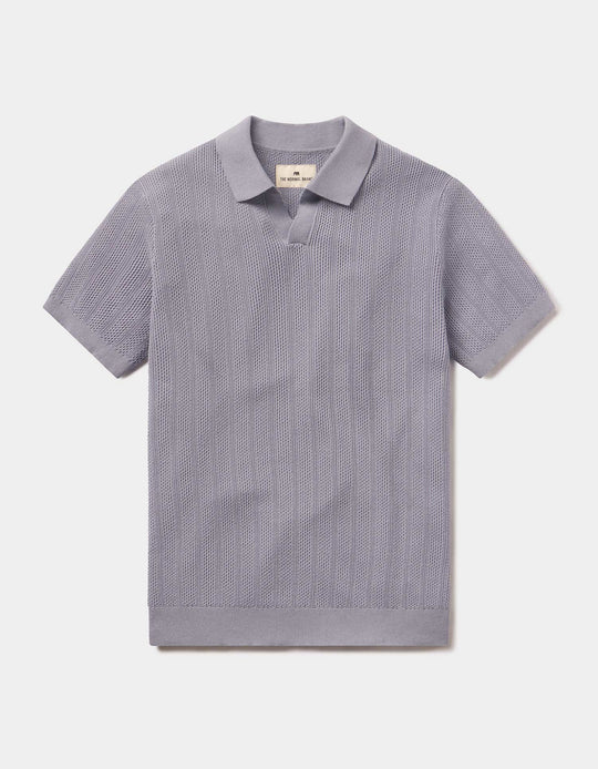 Robles Textured Knit Polo