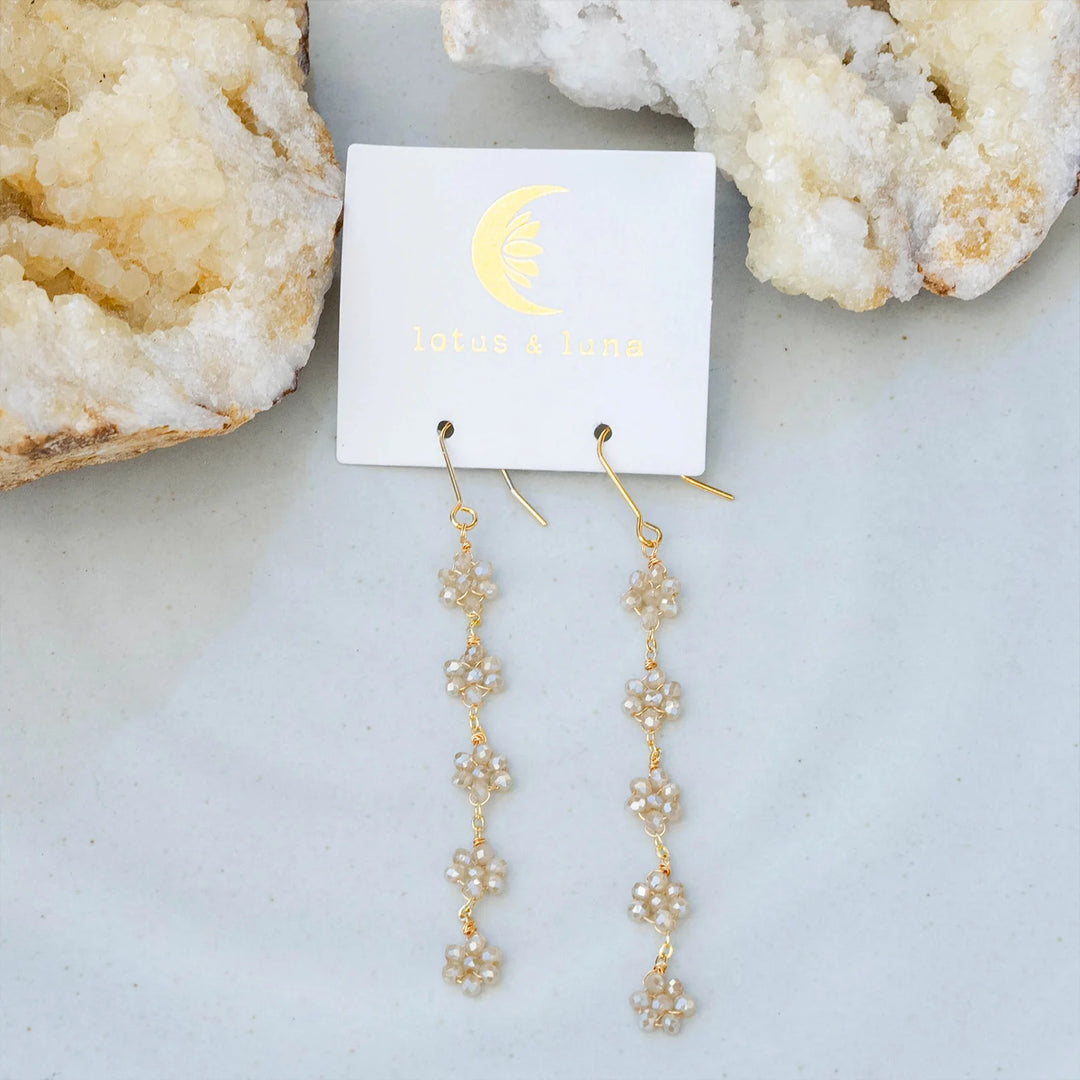 Lotus and Luna Earrings Collection