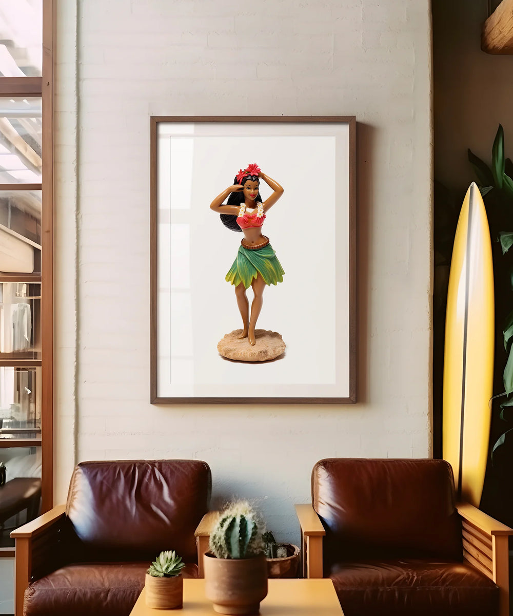 Hula Girl #1 - Art Print