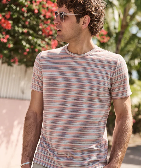Signature Jacquard Crew Tee