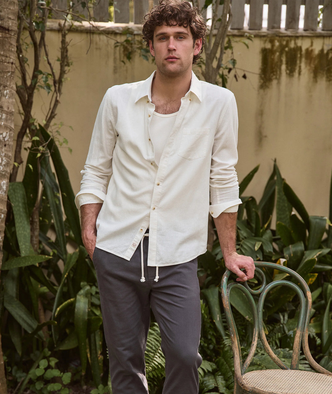 Better-Than-Linen Long Sleeve Shirt