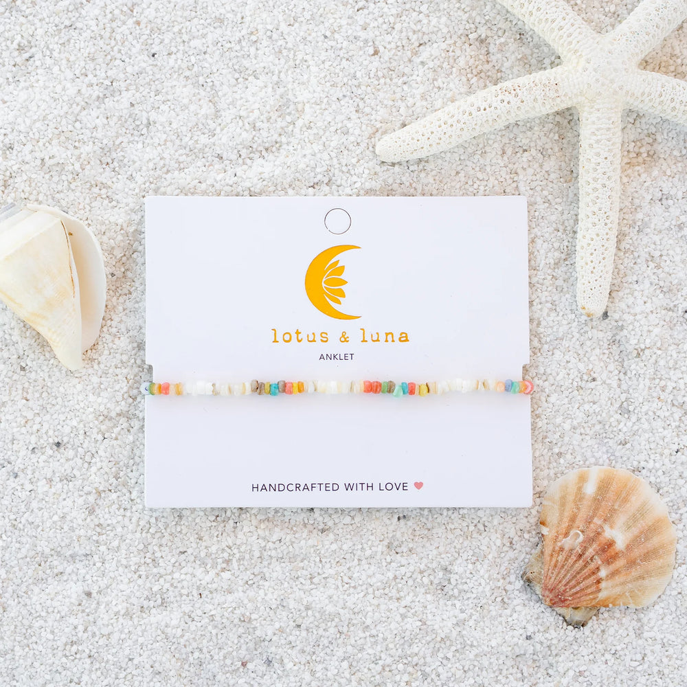 Mini Puka Anklets