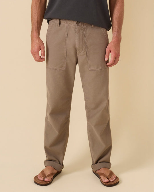 Outerknown The Field Pant in Kelp Bloom, view 3