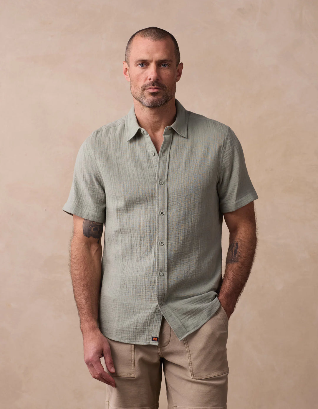 Kalo Short Sleeve Button Up