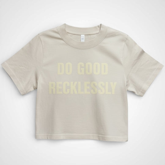 Do Good - Heavy Faded Crop
