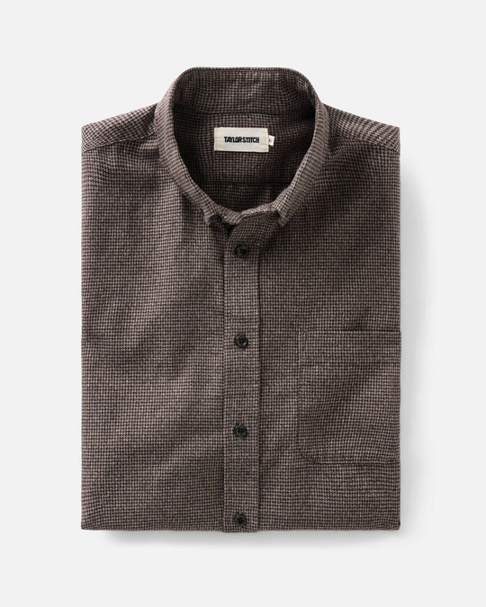 Taylor Stitch The Jack in Timber Houndstooth, front
