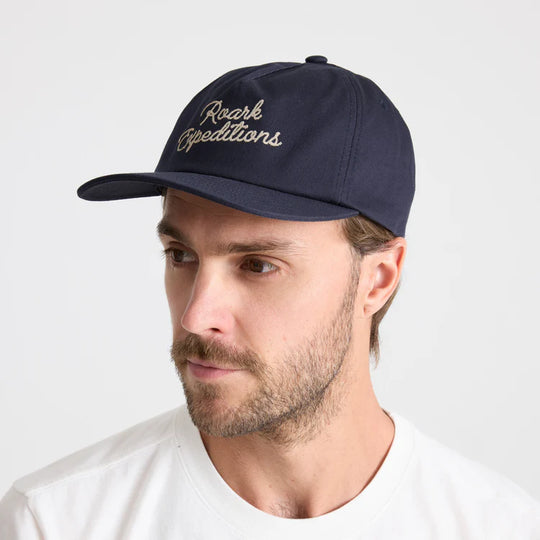 Venture Snapback Hat- Navy