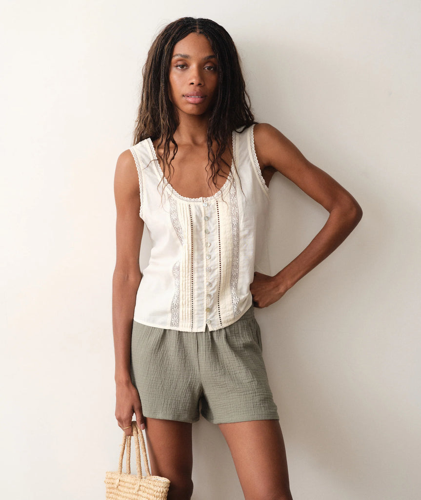 Isla Double Cloth Short