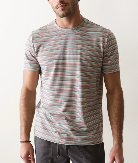 Signature Jacquard Crew Tee