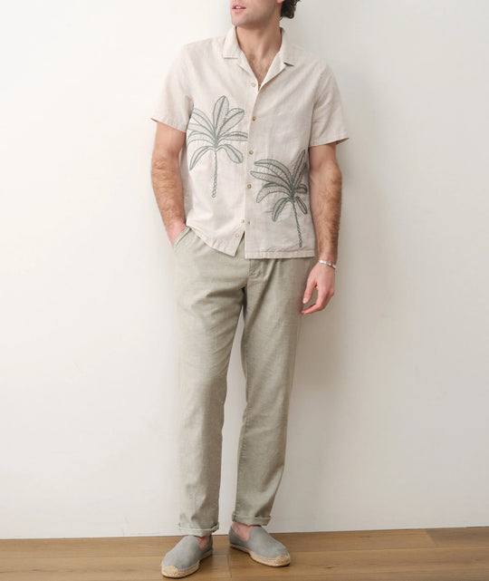 Embroidered Resort Shirt