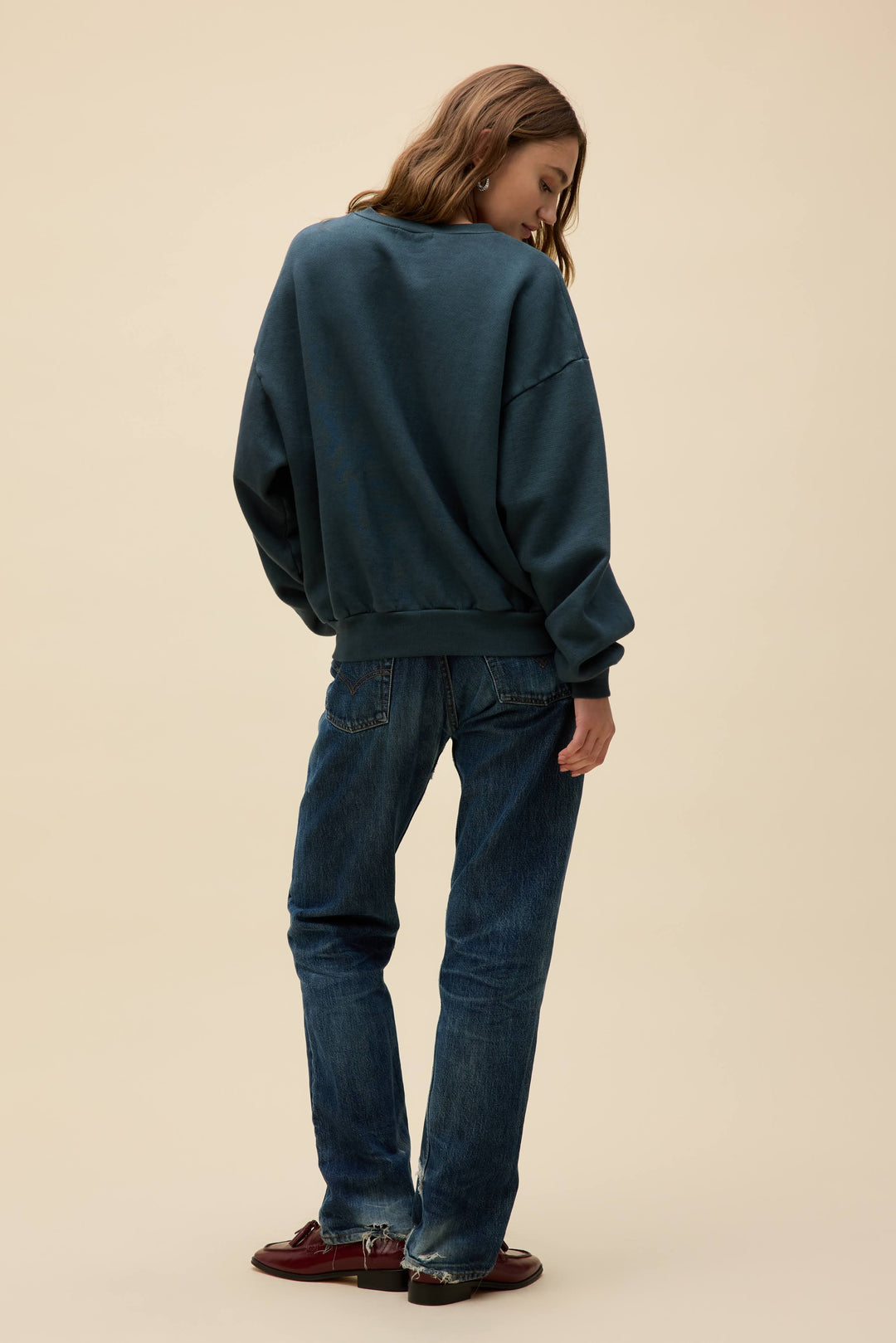 Beastie Boys Logo 84-86 Oversized Crew Sweatshirt