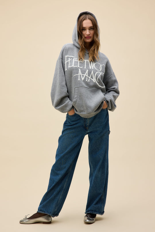 Fleetwood Mac Logo Oversized Hoodie