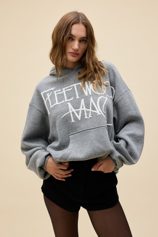 Fleetwood Mac Logo Oversized Hoodie