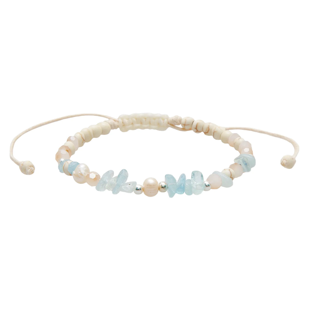 Lotus and Luna Seastone Bracelet Collection
