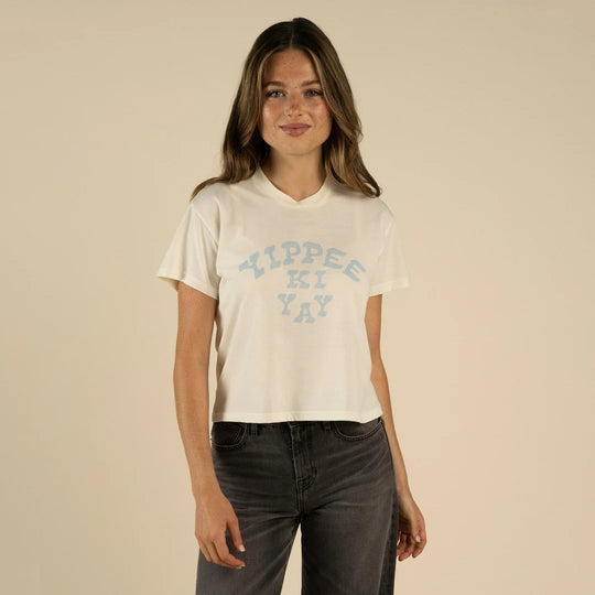 Yippee Ki Yay Boxy Tee