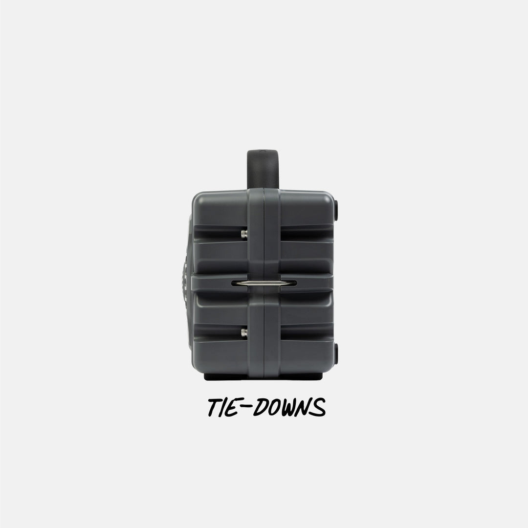 Turtlebox Cub in Gray, side
