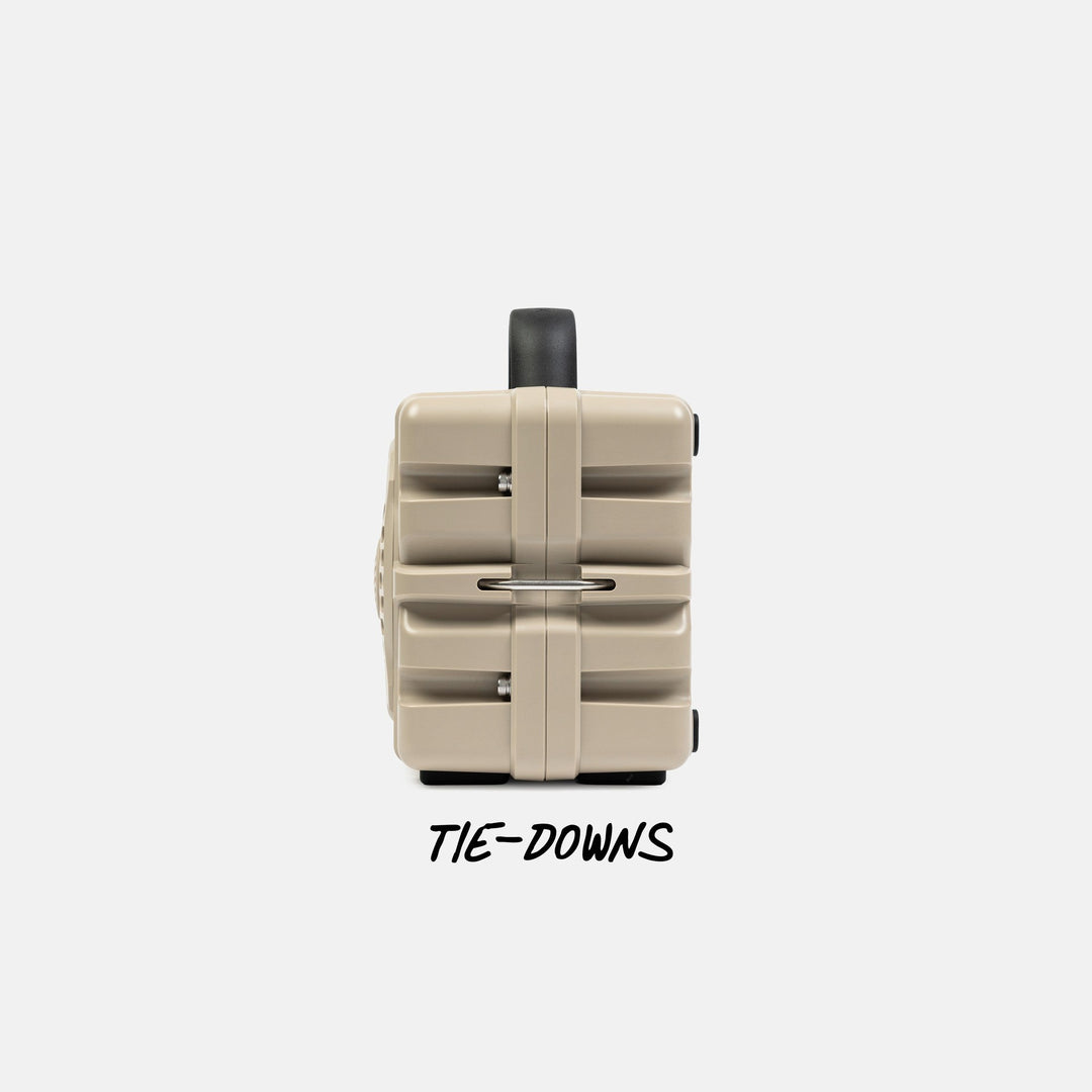 Turtlebox Cub in Tan, side