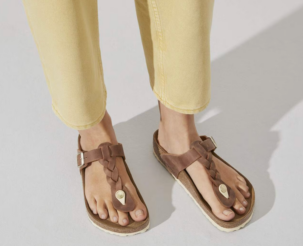 Gizeh Braided Oiled Leather