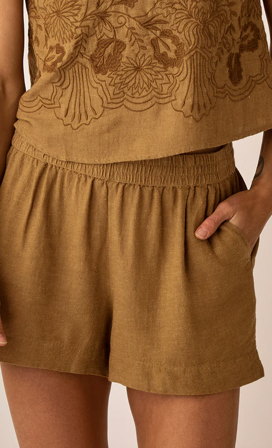 Hellie Linen Short