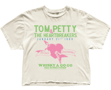 Tom Petty Vintage White Tee