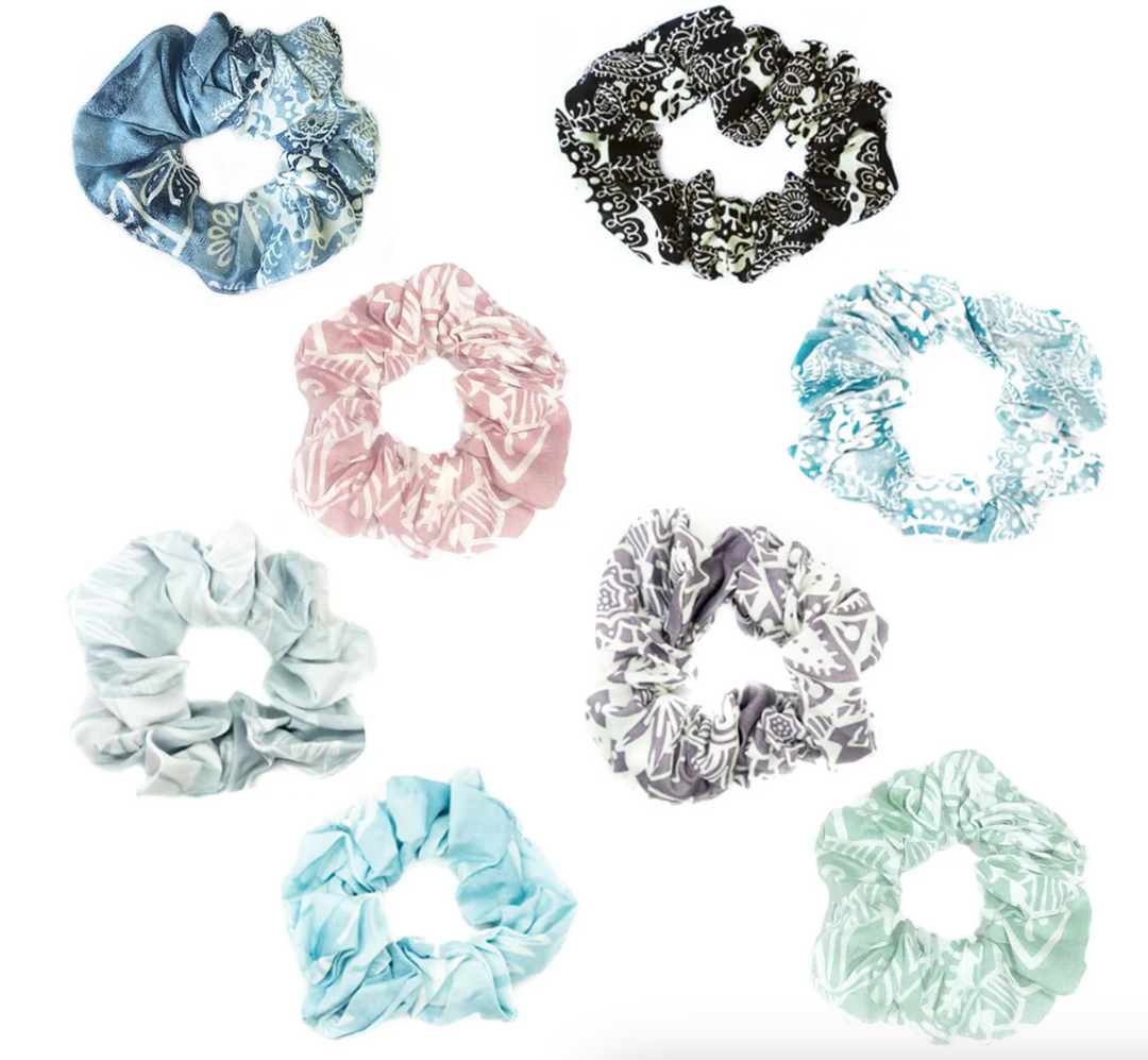Lotus and Luna Scrunchie