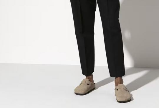 Men's Boston - Suede Leather Soft Footbed